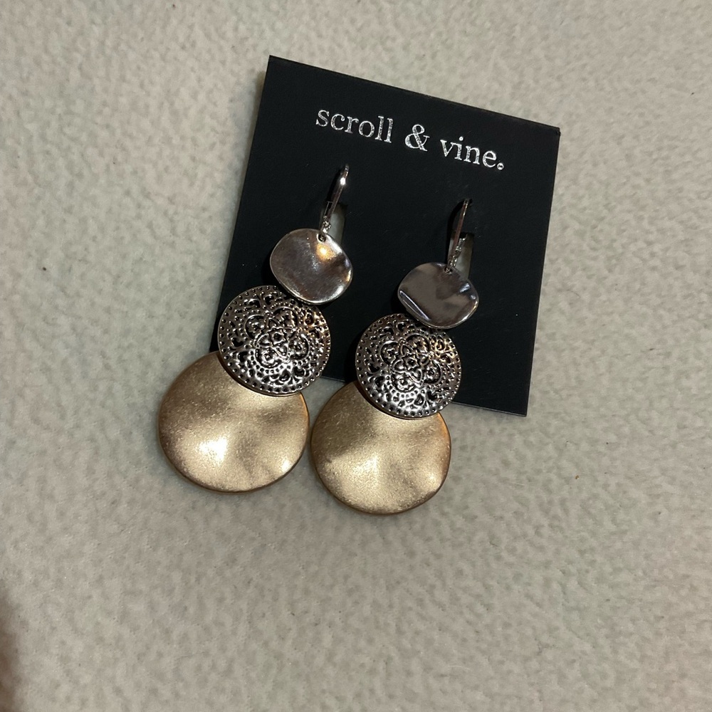 Scroll & Vine Earrings